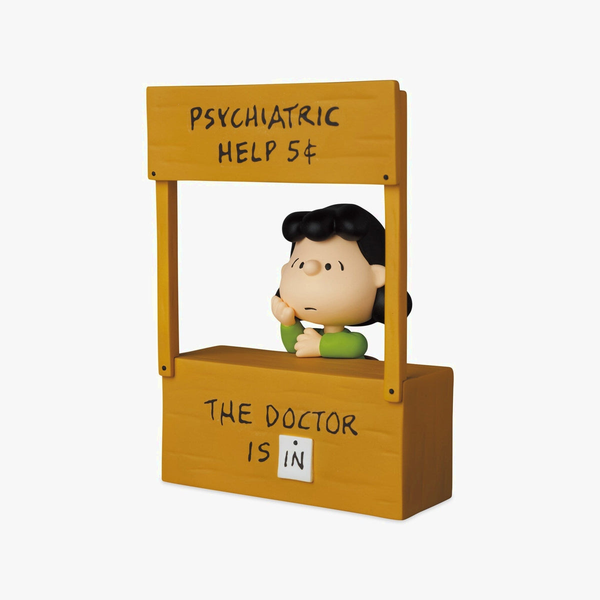 Snoopy &amp; Peanuts Collectible Figure - Psychiatric Help Lucy