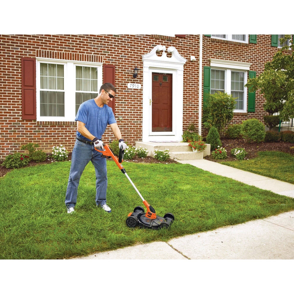 BLACK+DECKER 20V MAX* Lithium 12 inch 3-in-1 Compact Mower, MTC220