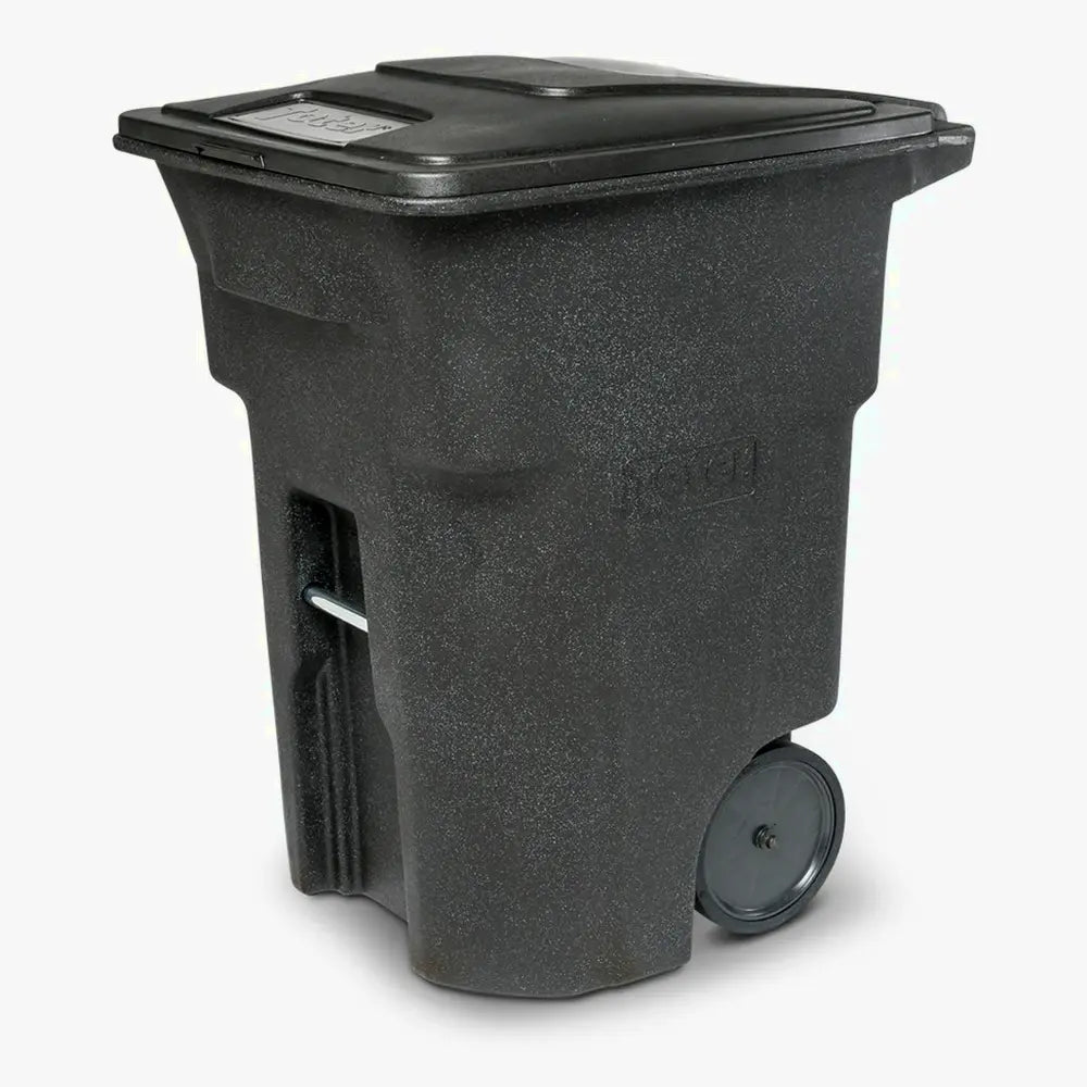 Toter 96 Gallon Trash Can with Smooth Wheels and Lid ;