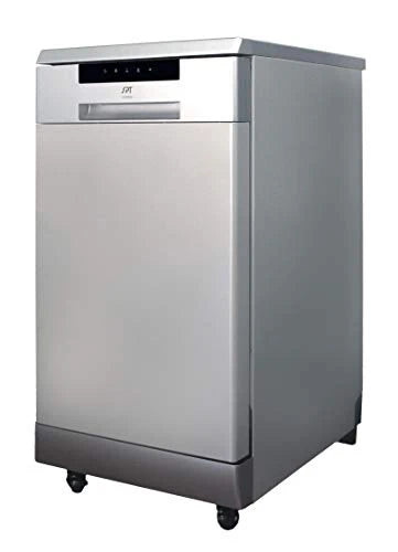SPT Portable Dishwasher, 18 inch, 8 Place Settings, Stainless Steel - SD-9263SSA
