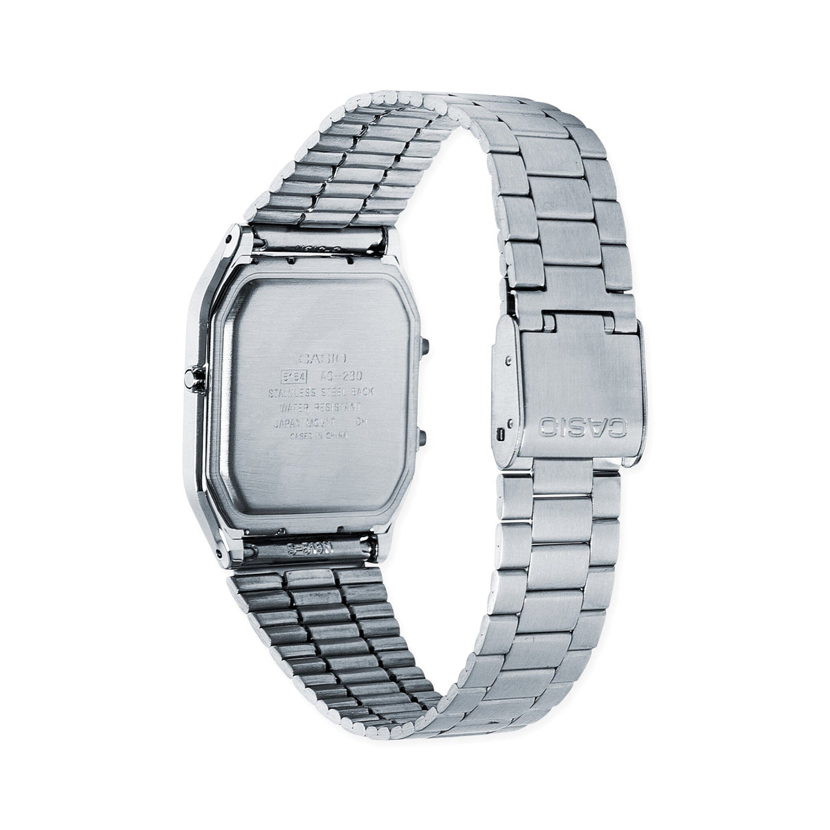 Casio AQ230 Analog Digital Watch - Silver
