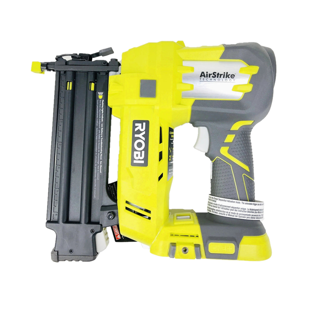 Ryobi 18V ONE+ 18 Gauge Cordless Brad Nailer Kit (Includes: P320 Brad Nailer, P102 Lithium-ion Battery Pack, P118b Charger)