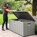 Lifetime 568 Litre Modern Outdoor Storage Deck Box Model 60384U