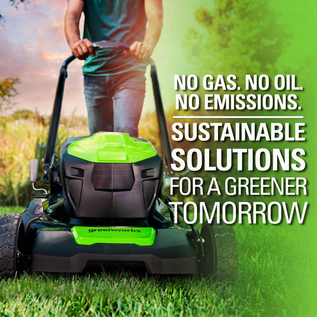 80V Cordless 21′′ Self-Propelled Brushless Lawn Mower | Greenworks