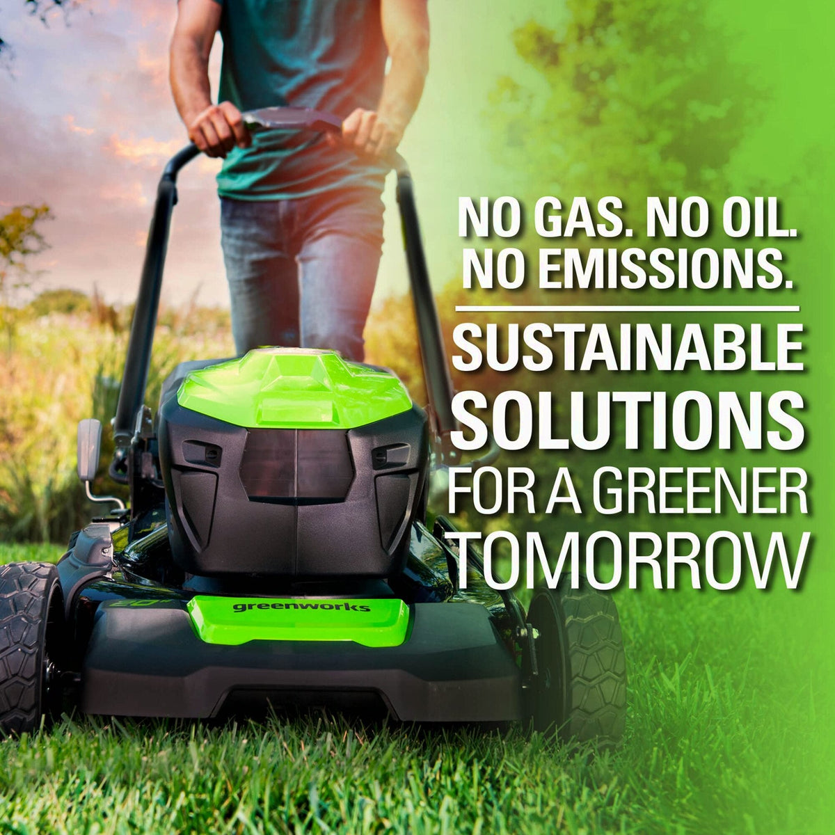 80V Cordless 21′′ Self-Propelled Brushless Lawn Mower | Greenworks