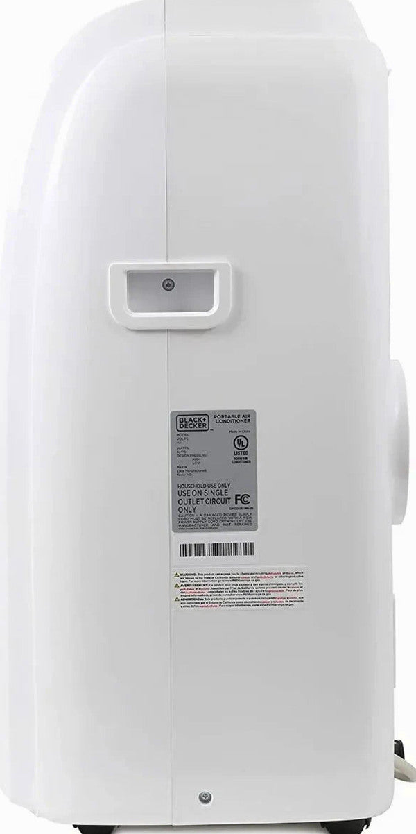 14,000 BTU Portable Air Conditioner with Heat and Remote Control, White