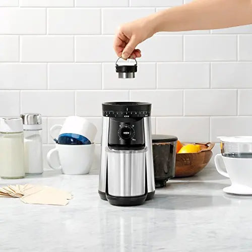 OXO Brew Conical Burr Coffee Grinder - Silver