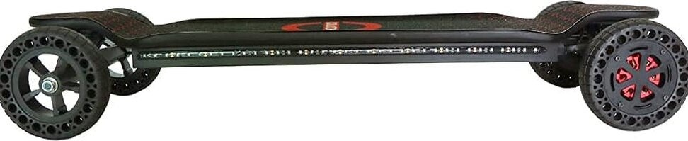 Electric Skateboard 4000 Watts | 12S3P | 35 mph | 22 Mile Range | 6" Wheels | Cool Lights |