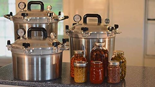 All American 930 Canner Pressure Cooker, 30 qt, Silver