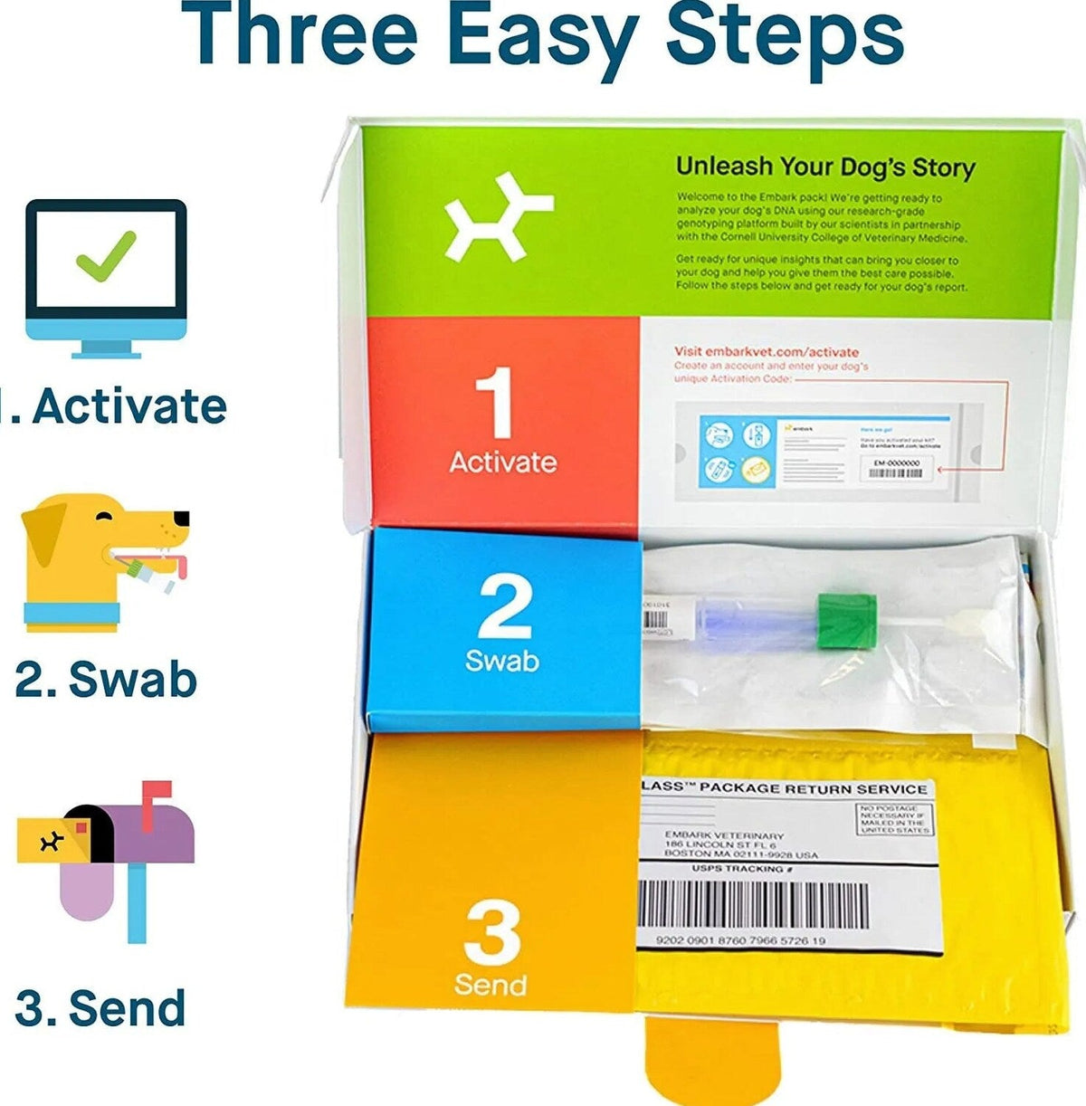 Embark Dog DNA Test, Breed Identification Kit