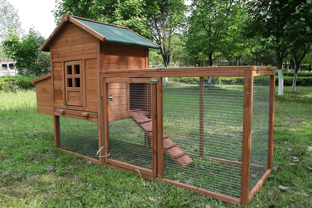 Outdoor 80 inch wooden chicken coop nest box chicken coop poultry pet cage