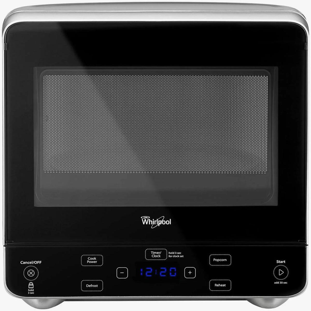 Whirlpool 0.5 Cu. ft. Silver Countertop Microwave-WMC20005YD
