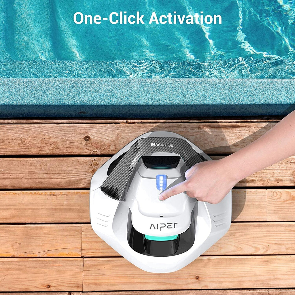 Cordless Robotic Pool Cleaner, Pool Vacuum with Dual-Drive Motors