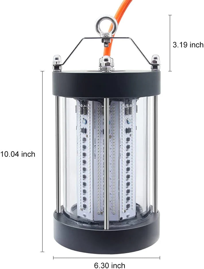 NS LED Underwater Fishing Light, 500W, 35,000 Lumen, IP68, AC110V