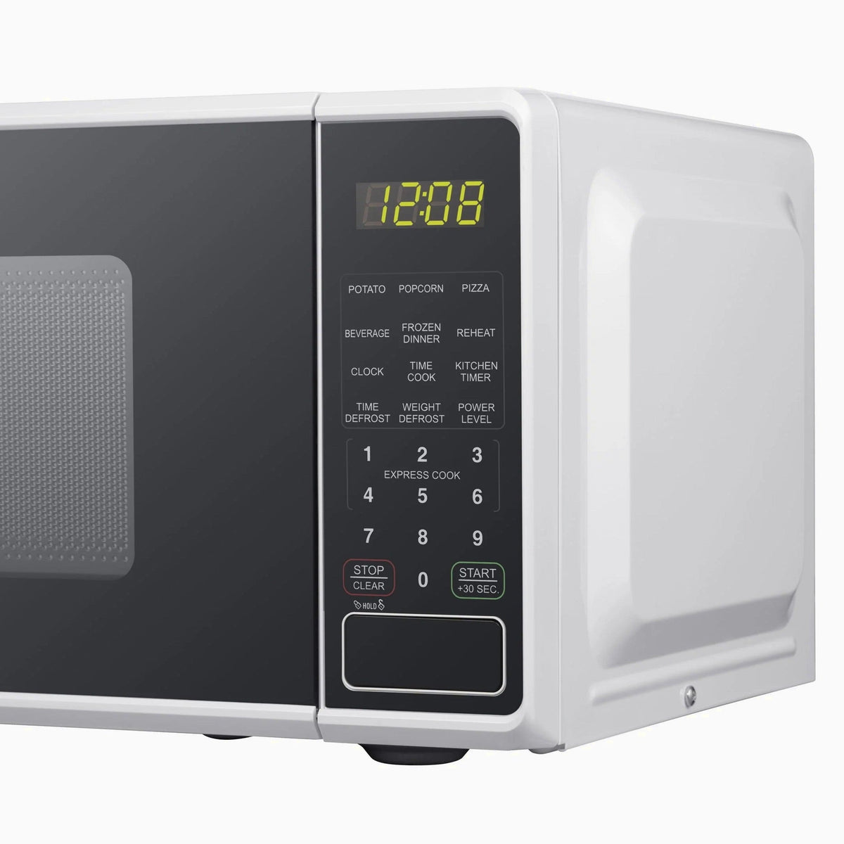 Mainstays 0.7 cu. ft. Countertop Microwave Oven, 700 Watts, White, New