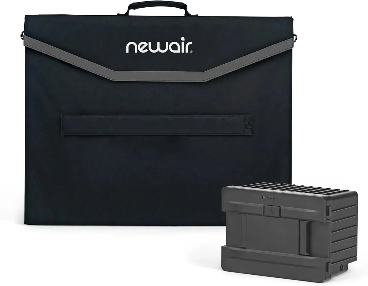 NewAir Portable 48 Qt 12V Electric Cooler With LG Compressor, Gray - NPR048GA00
