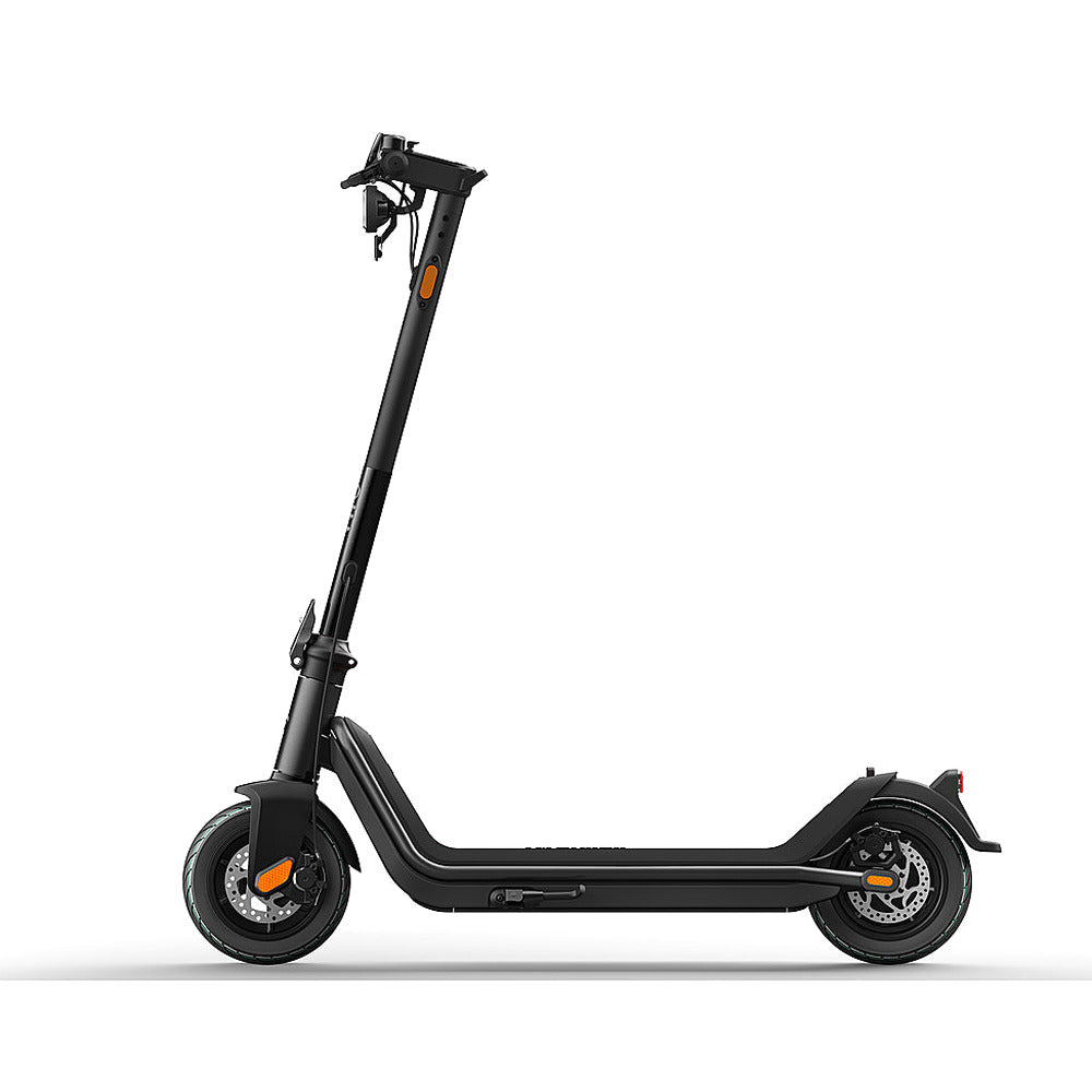 NIU - KQi3 Pro Foldable Electric Kick Scooter w/ 31 mi Max Operating Range &amp; 20 mph Max Speed - Black