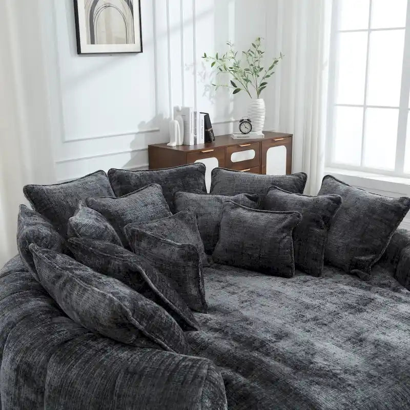Double Loaf Sofa Bed With Armrests