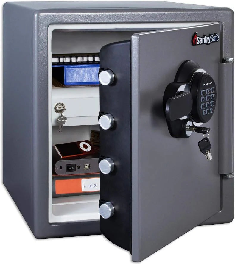 Master Lock Key Lock Box Bundle With SentrySafe Fireproof Waterproof Safe, 1.23 Cubic Feet