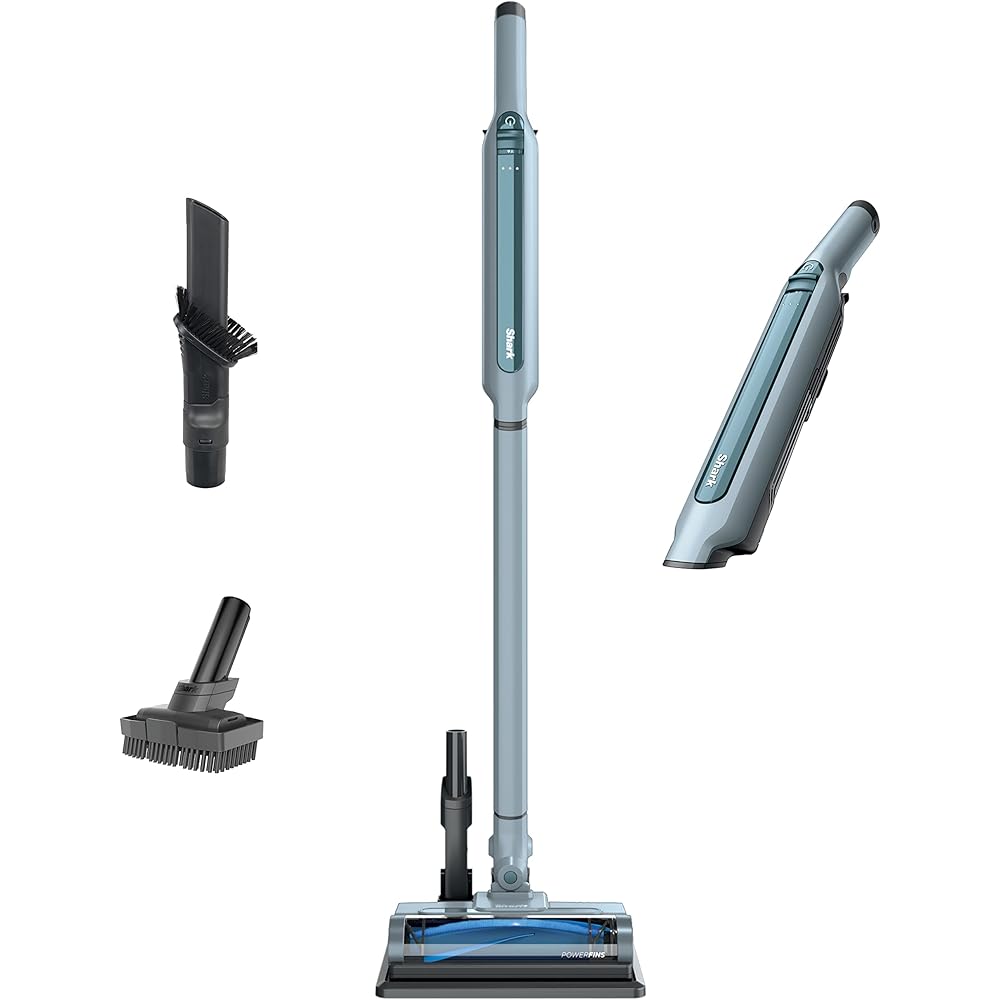 Shark WANDVAC System Pet Cordless Stick Vacuum With Charging Dock, Blue - WS642BL