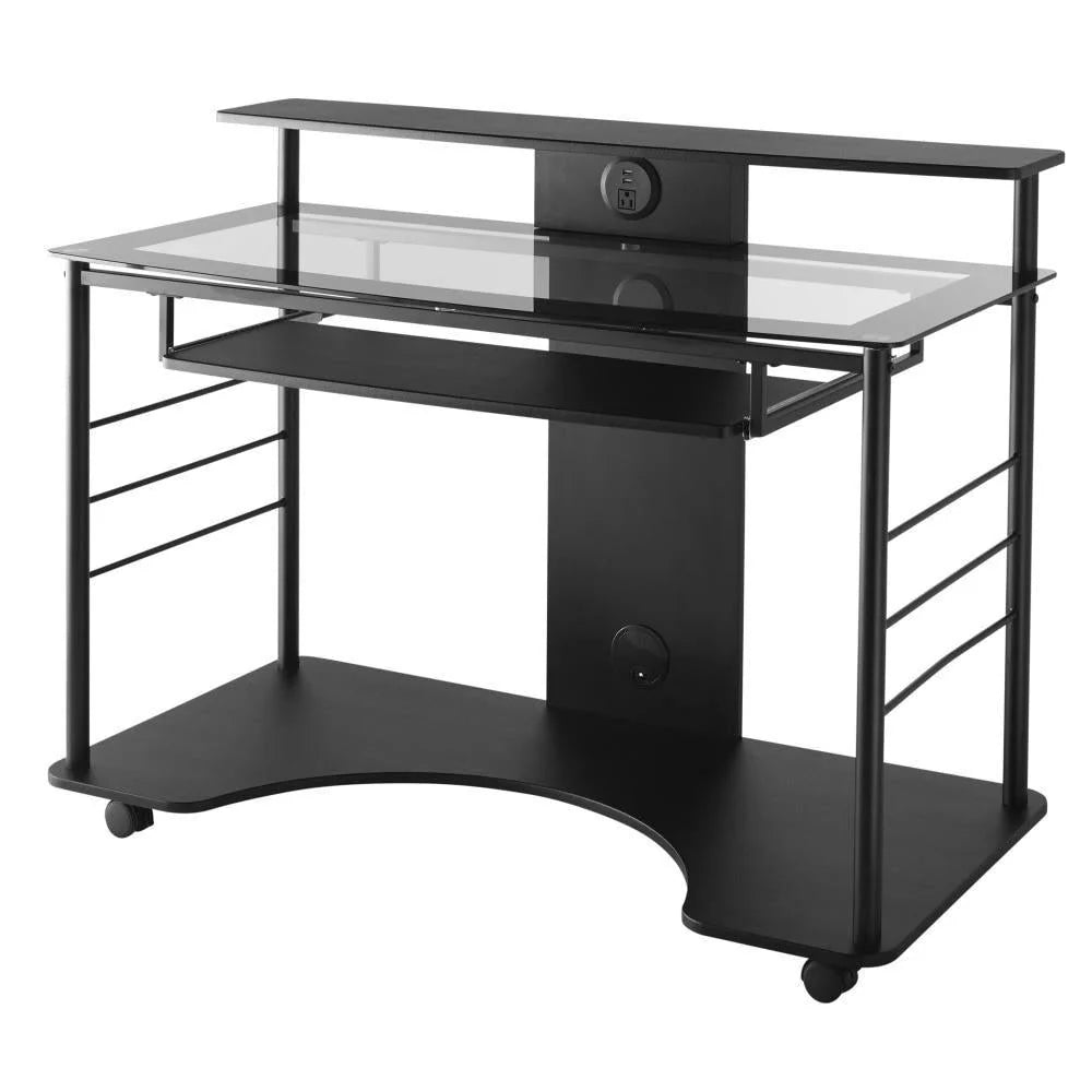 Mobile Tech Desk, Black