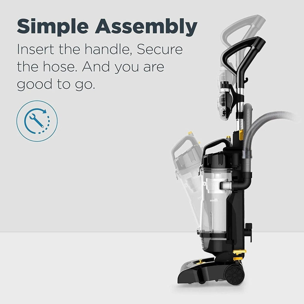 EUREKA NEU181D PowerSpeed Lightweight Powerful Upright Vacuum Cleaner for Carpet and Hard Floor with Pet Turbo Tool