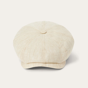 Linen Hatteras Newsboy