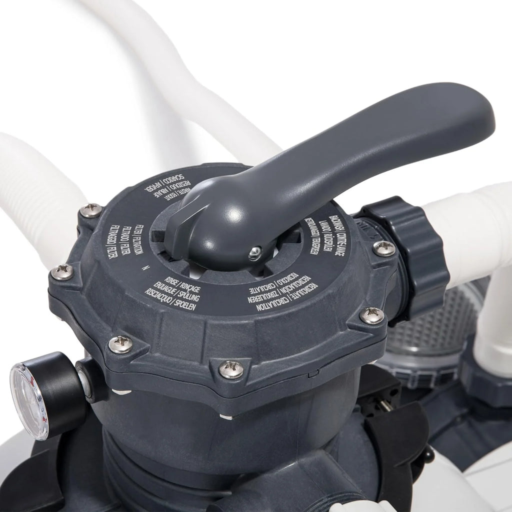 Intex Krystal Clear 16 Inch 3,000 GPH Above-Ground Pool Sand Filter Pump - 26651EG