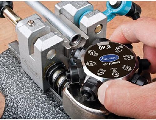 Eastwood 45 Degree Single, Double And Bubble Brake Tubing Flaring Tool Kit With 4 Split Dies - 25304