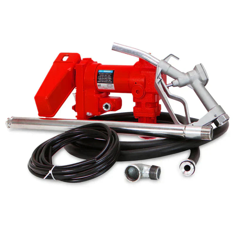 12V Electric Fuel Transfer Pump, 20 GPM, Yellow