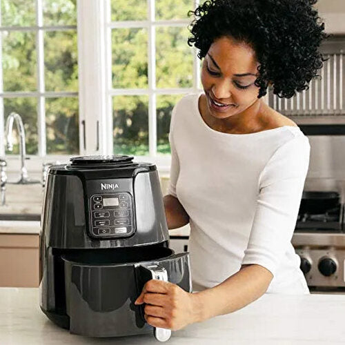 Ninja AF101 Air Fryer 4 Qt Black/gray