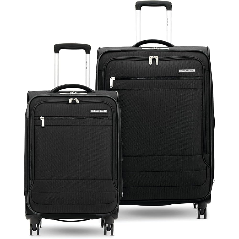 Samsonite Softside Expandable Luggage Set, 20-Inch And 24-Inch, Blue Depth - Aspire DLX