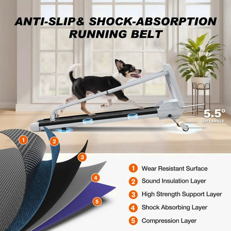 Witaxima 2025 New Quiet Smart Pet Treadmill, Adjustable Speed, Perfect for Small/Medium Dogs