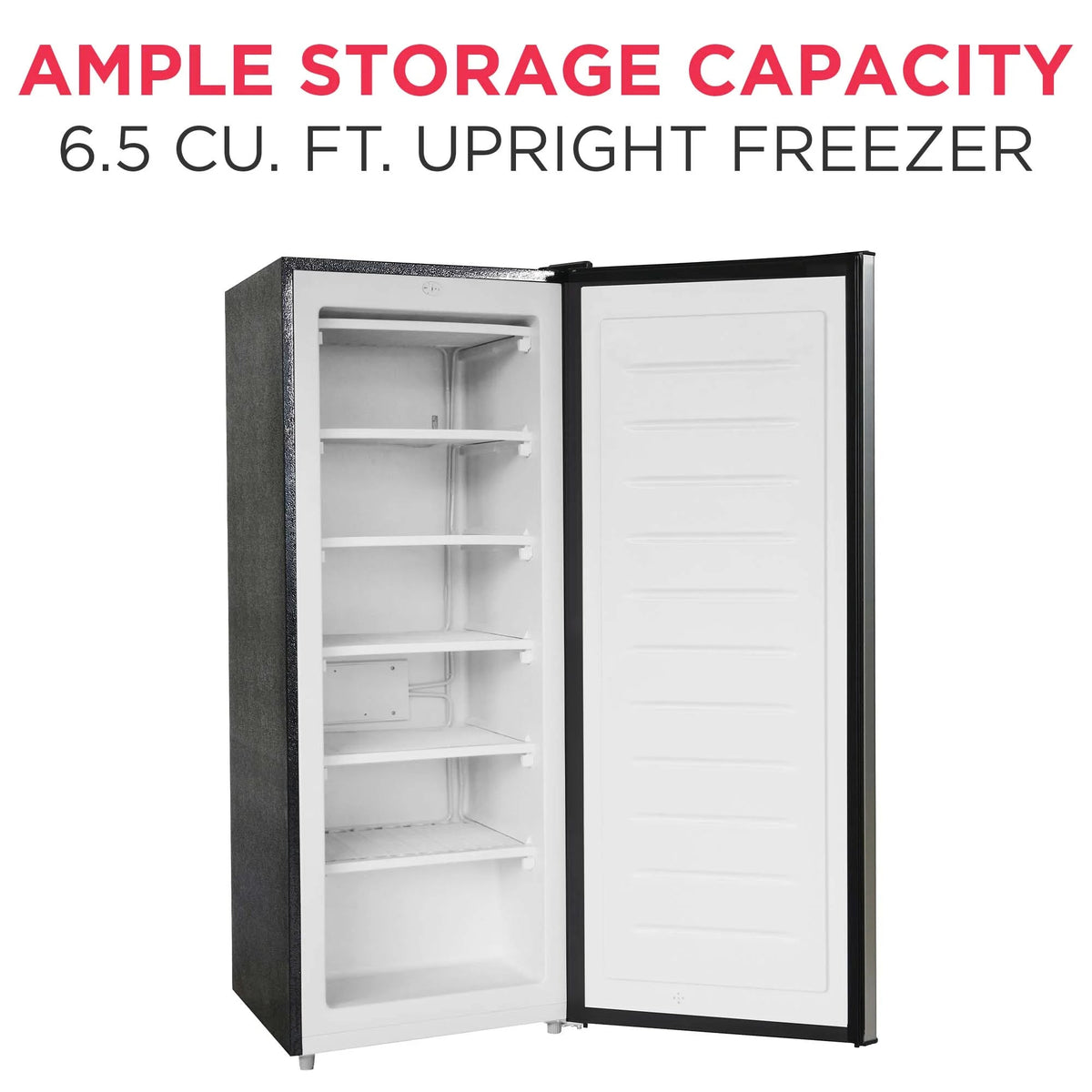 Frigidaire Upright Freezer 6.5 Cu. Ft. Platinum Silver - EFRF698