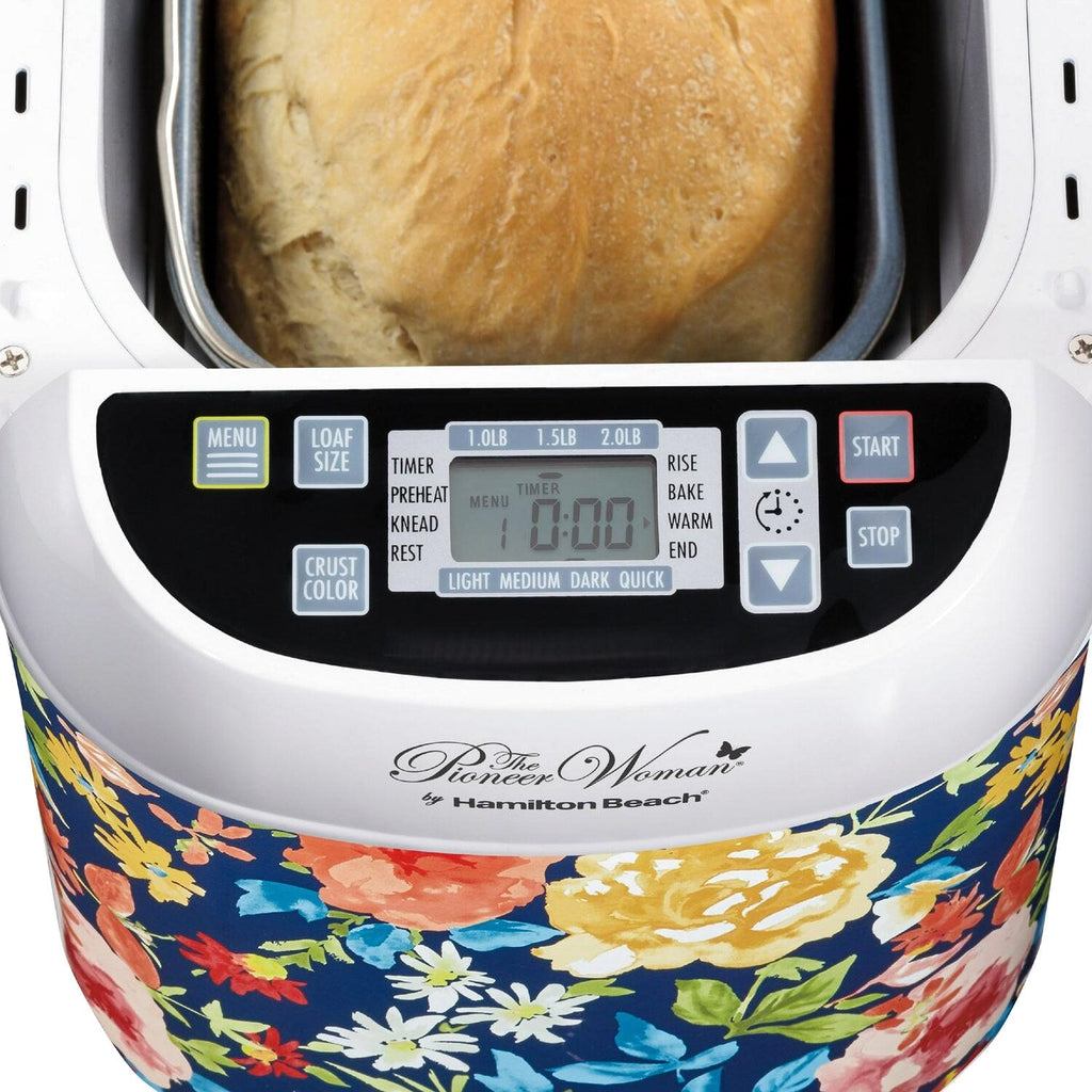The Pioneer Woman Artisan Dough and Bread Maker by Hamilton Beach, Fiona Floral