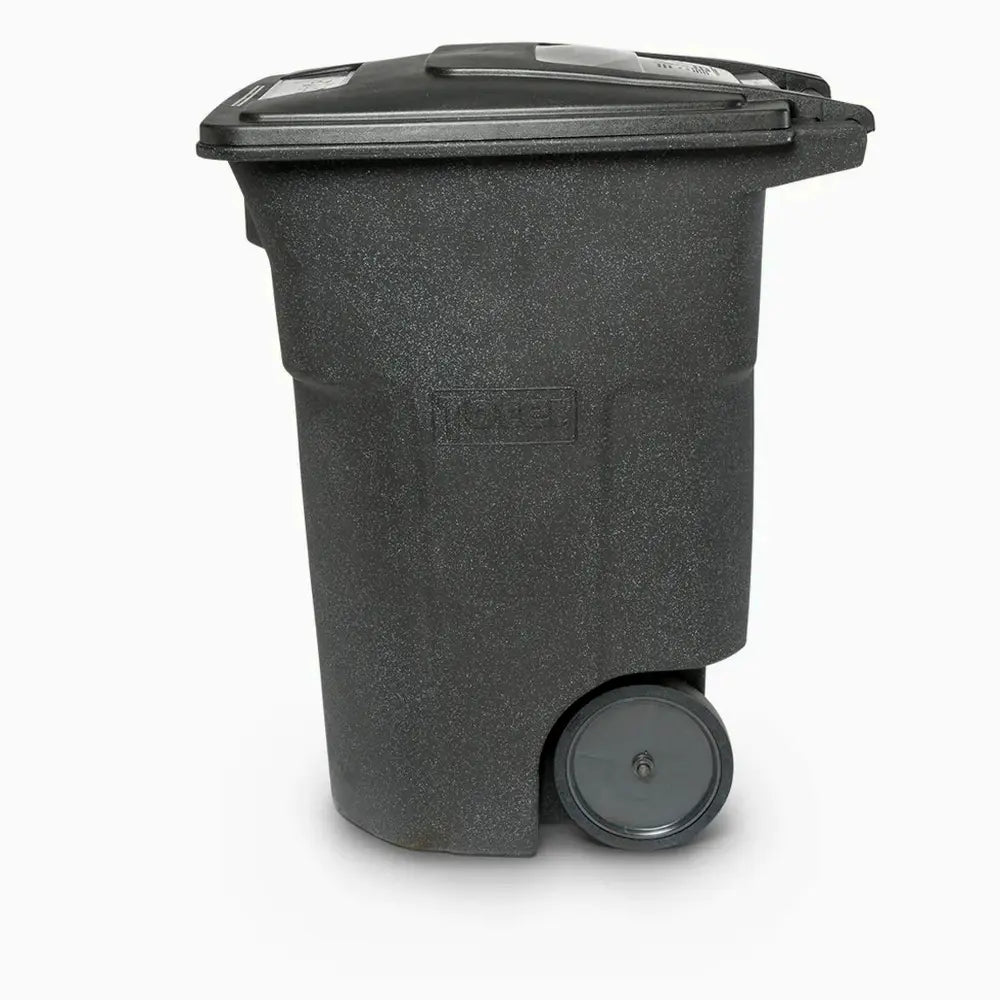 Toter 96 Gallon Trash Can with Smooth Wheels and Lid ;
