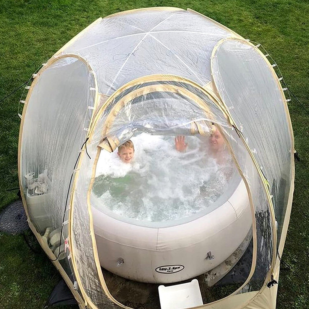 Alvantor Bubble Tent Pop Up Gazebo, 8-10 Person Igloo Dome Garden Patio Canopy Shelter