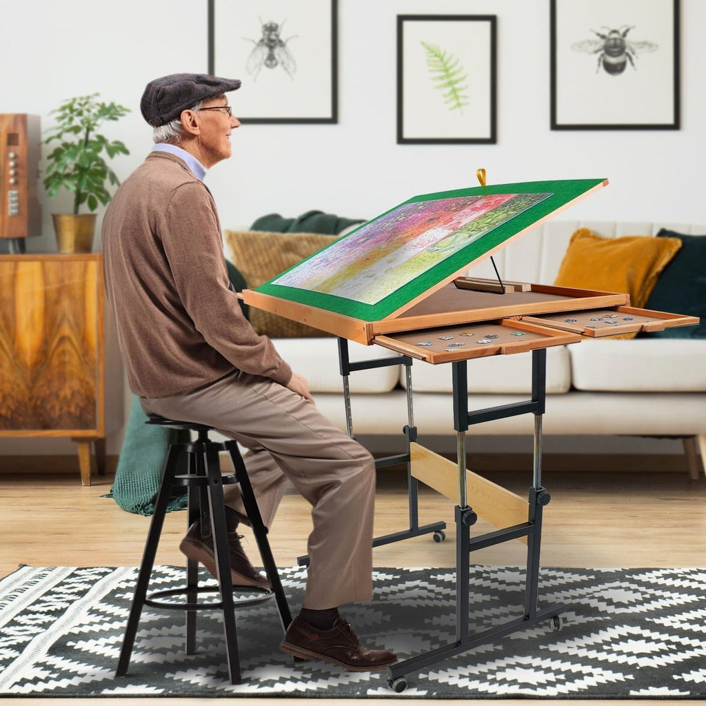 ALL4JIG Adjustable 3 Tilting Angle Portable Drawers