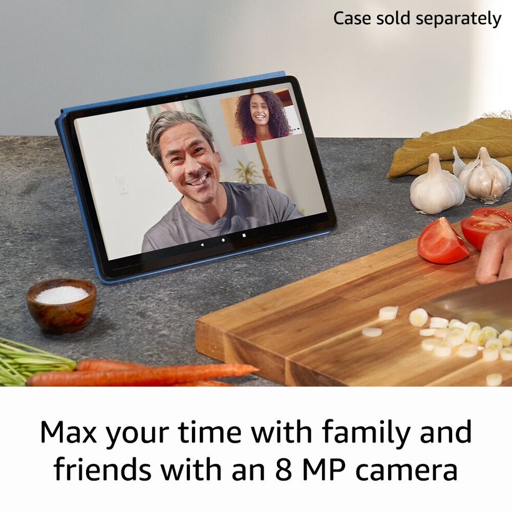 Amazon – Fire Max 11 tablet, vivid 11′′ display, octa core processor, 4 GB RAM, 14 hour battery life, 64 GB – Gray