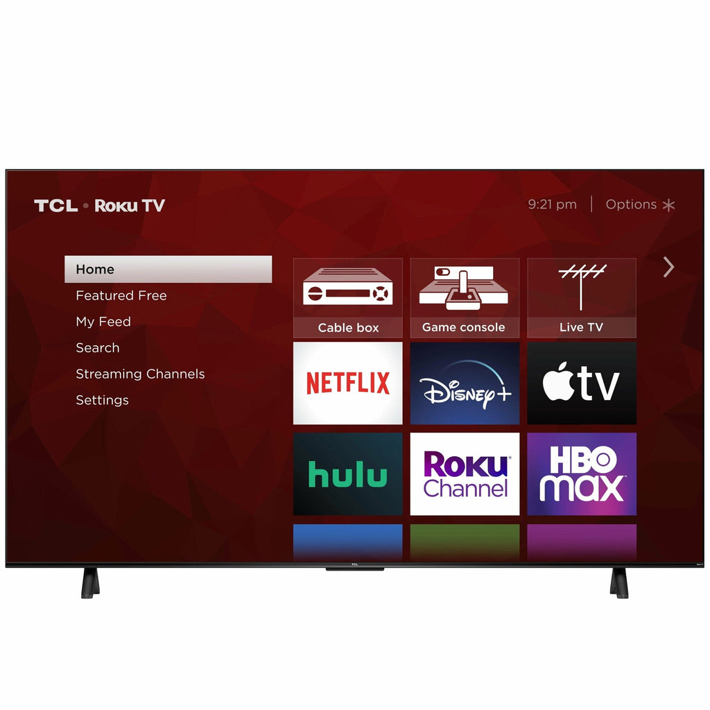TCL 75′′ 4-Series 4K UHD HDR Smart TV with Roku, Voice Control, AirPlay, &amp; Customizable Home Screen