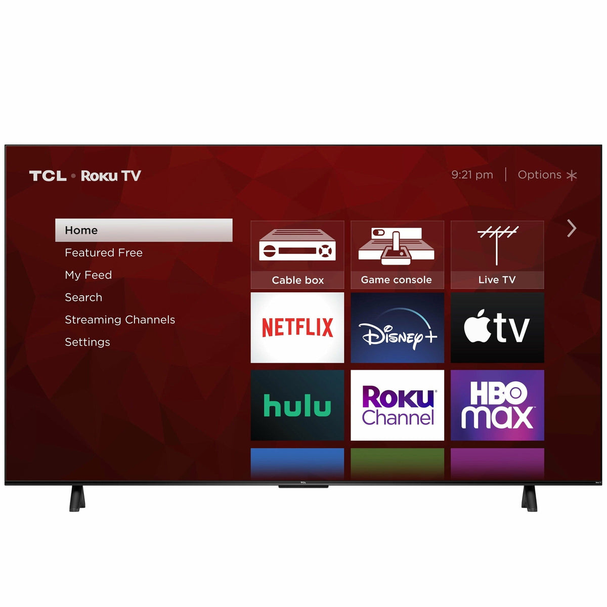 TCL 75′′ 4-Series 4K UHD HDR Smart TV with Roku, Voice Control, AirPlay, &amp; Customizable Home Screen