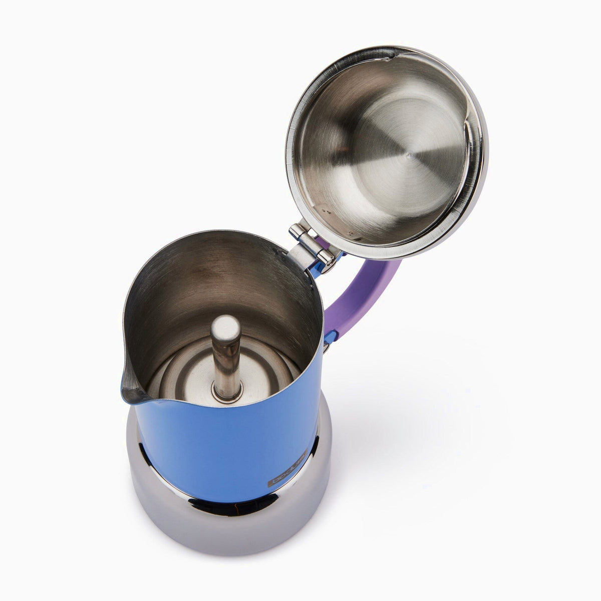 Bodum Chambord Stainless Steel Espresso Maker - Pale Blue