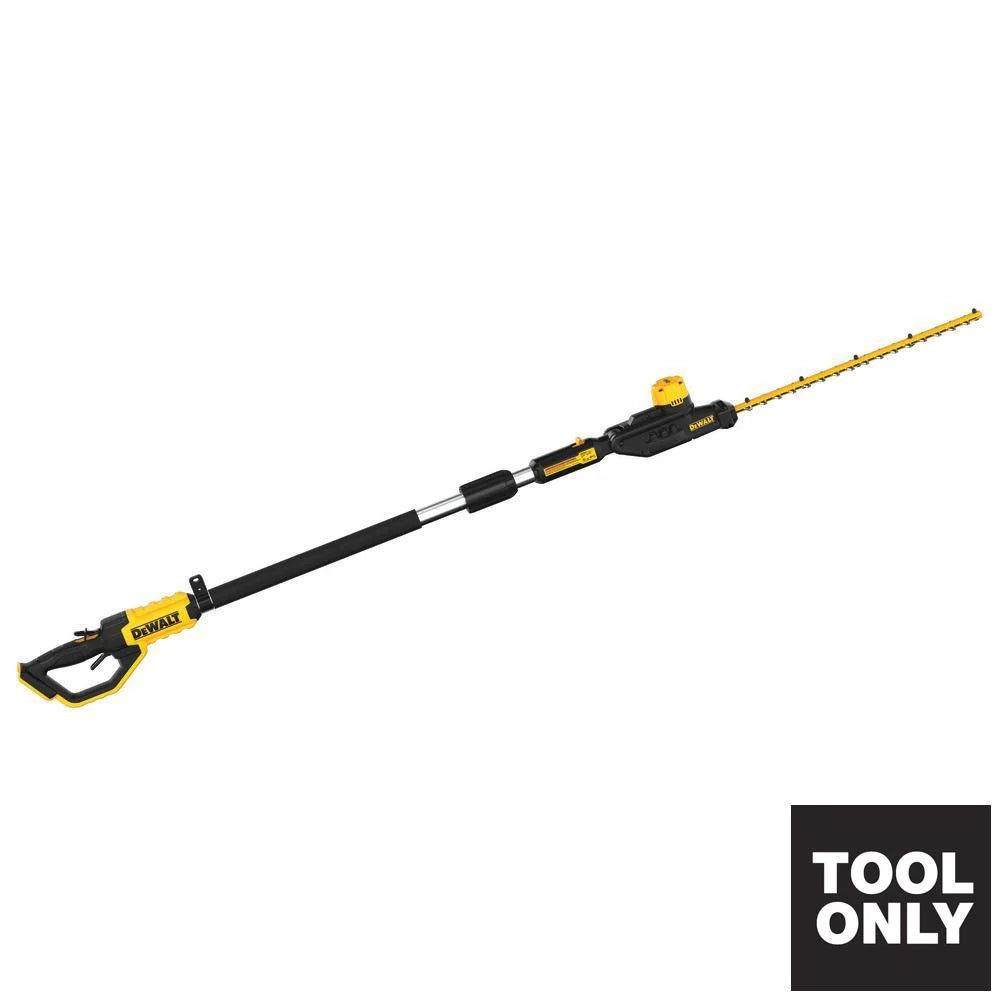 DEWALT 22 in 20 Volt Battery Powered Pole Hedge Trimmer