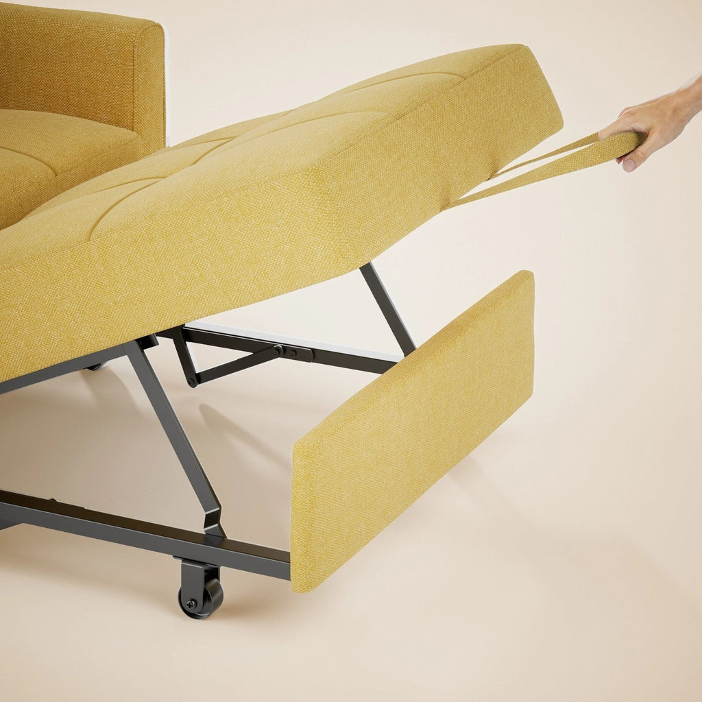 3-in-1 Adjustable Pull-Out Sleeper Sofa Bed With 330 Pounds Capacity