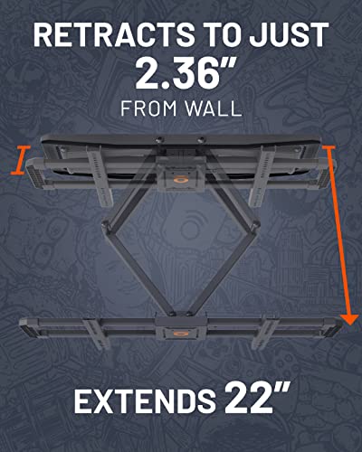 ECHOGEAR MaxMotion Full Motion TV Wall Mount For TVs Up To 90in - EGLF2