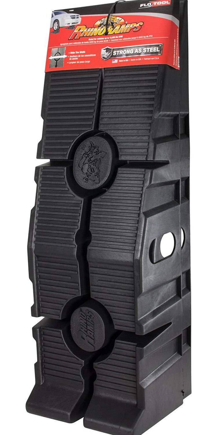 RhinoGear 11914MI RhinoRamps Vehicle Ramp, Pair, 12,000lb. GVW Capacity