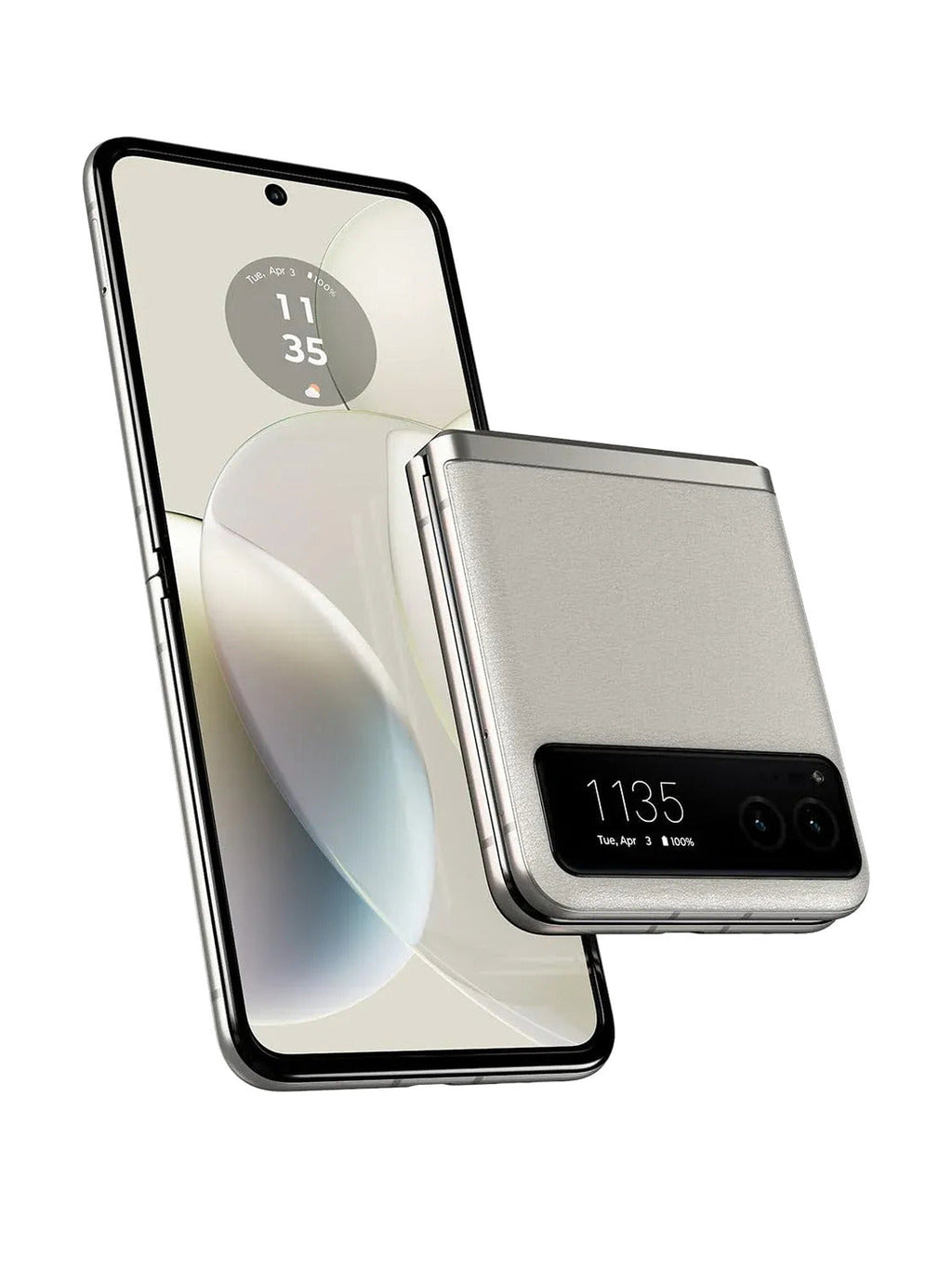 Motorola razr | 2023 | Unlocked | Made for US 8/128 | 32MP Camera | Vanilla Cream, 73.95 x 170.82 x 7.35mm