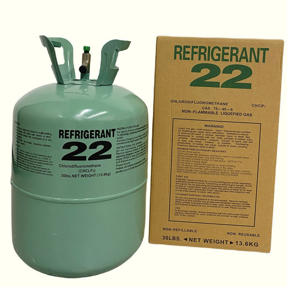 30LB R22 R-22 Freon Refrigerant Gas