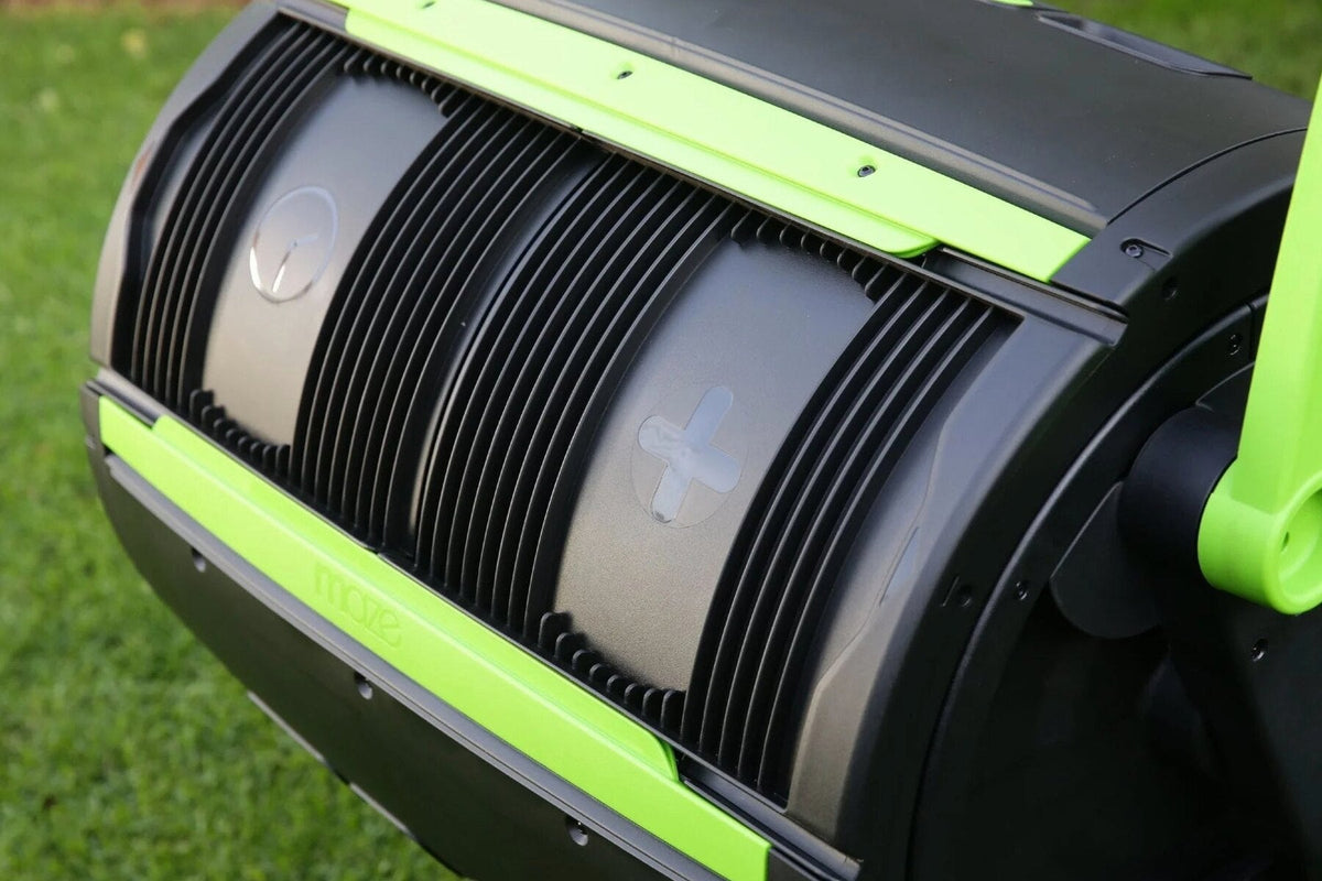 65-Gallon Compost Tumbler And Cart Combo
