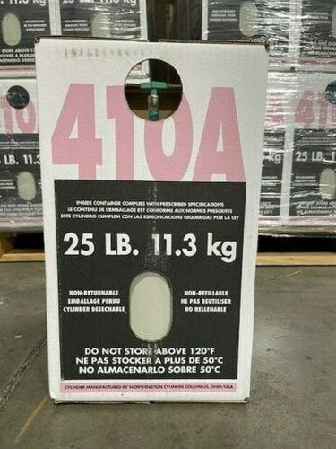 25 lb R410A 410a refrigerant new factory sealed.